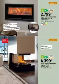 Catálogo Leroy Merlin Página 29: Visión - hogar de leña panadero €2.799,00, Crystal - hogar de leña crystal 12 kw €4.399,00