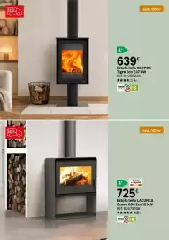 Catálogo Leroy Merlin Página 32: Ocean - estufa leña lacunza €725,00, Redpod - estufa leña tigre eco €639,00