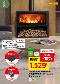 Catálogo Leroy Merlin Página 36: Panadero - estufa leña allegro 9 kw €1.529,00
