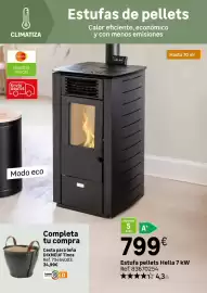Catálogo Leroy Merlin Página 4: Home - completa tu compra €34,99, Eco - estufa pellets hella 7 kw €799,00