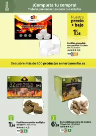 Catálogo Leroy Merlin Página 48: Lana - enciendefuegos de madera 32 uds €6,99