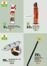 Catálogo Leroy Merlin Página 49: Home - extintor 750 g €22,99, Home - deshollinador de nylon luko 7 m q 200 mm €29,99