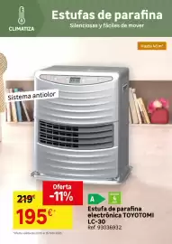Catálogo Leroy Merlin Página 62: Sistema - estufa de parafina electronica lc-30 €195,00