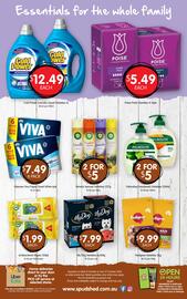 Spudshed catalogue week 43 Page 14: Kleenex Viva Paper Towel White €7,49, Poise 3in1 Bladder Protection Super Pads €5,49