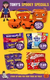 Spudshed catalogue week 43 Page 2: Nestle Milky bar Fun Size €3,99, Assorted Halloween Baskets