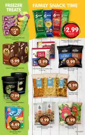 Spudshed catalogue week 43 Page 8: Magnum Varieties €5,99, Uncle Toby Muesli Bar Varieties €2,99