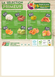 Catalogue G20 page 20: POIRE COMICE €2,99, PATATE DOUCE €1,79