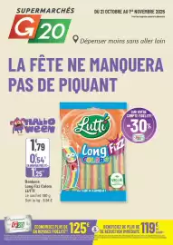 Catalogue G20 | La fête ne manquera pas de piquant page 1: Lutti Long Fizz Colors €1,25
