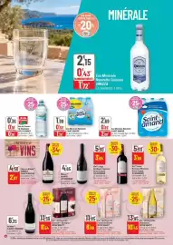 Catalogue G20 page 16: Belle France Eau de Source de Montagne €0,26, Saint amand Eau Minérale Naturelle €1,39