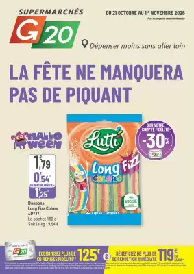 G20 | La fête ne manquera pas de piquant (valable jusqu'au 1-11)