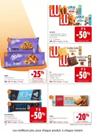 Catalogue Colruyt page 10: LU Petit Moelleux €4,13, Milka tous les biscuits €5,76