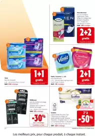 Catalogue Colruyt page 22: Vania serviettes hygiéniques Maxi Confort Super €7,18