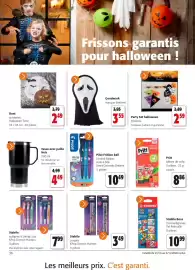Catalogue Colruyt page 36: Stabilo crayons KPop Demon Hunters €3,49, Pilot FriXion ball €10,49