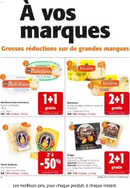 Catalogue Colruyt page 6: Maredsous Frais & Onctueux €2,99, Maredsous fromage à tartiner €8,46