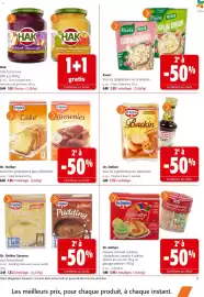 Catalogue Colruyt page 9: Dr. Oetker Backin €1,23, HAK tous les bocaux €1,69