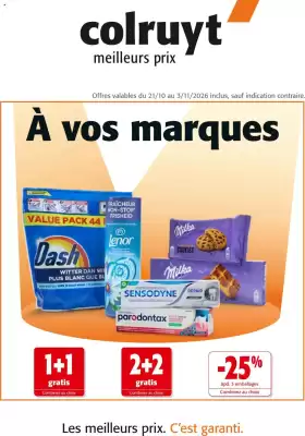 Colruyt (valable jusqu'au 3-11)