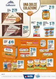 Volantino Sidis Pagina 16: Confettura di frutta Zuegg €1,79, Kinder Brioss €2,49