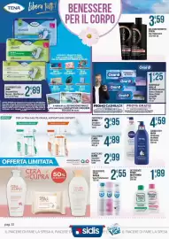 Volantino Sidis Pagina 22: Deodorante spray infasil €2,55, Detergente intimo Neutromed €1,89