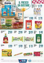 Volantino Sidis Pagina 8: Pasta sfoglia Valle €1,09, Emmental a fette Entremont €1,89