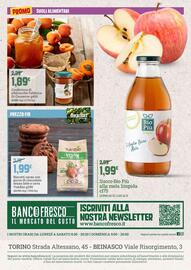 Volantino Banco Fresco settimana 43 Pagina 8: Succo Bio Più alla mela limpida €1,99