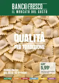 Volantino Banco Fresco settimana 43 Pagina 1: Agnolotto piemontese €5,99