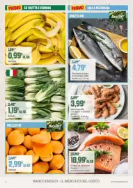 Volantino Banco Fresco settimana 43 Pagina 2: Banana €0,99, Mazzancolle con aglio e erbe €3,99