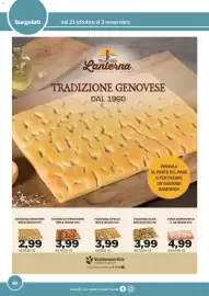 Volantino GrosMarket Pagina 10: Pizza Margherita €4,99, Focaccia genovese €2,99