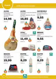 Volantino GrosMarket Pagina 14: Vitali Il Tuttafetta prosciutto crudo mattonella €11,49, Salame Milano intero €8,29