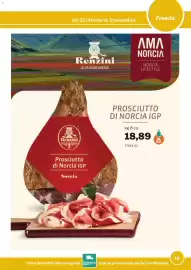 Volantino GrosMarket Pagina 15: Prosciutto di Norcia IGP Renzini €18,89