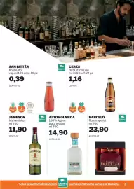 Volantino GrosMarket Pagina 3: Altos Olmeca 100% Agave Plata Tequila €14,90, Barceló rum imperial €23,90