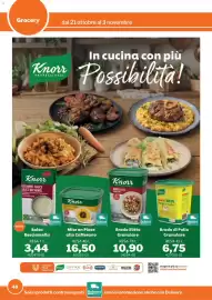 Volantino GrosMarket Pagina 40: Knorr Brodo di Pollo Granulare €6,75, Knorr Brodo Elite Granulare €10,90