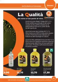 Volantino GrosMarket Pagina 43: Olio di oliva panetteria €12,70, Olio extravergine di oliva €17,30