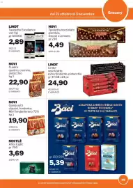 Volantino GrosMarket Pagina 49: Lindt Lindor snack latte €24,90, After Eight €3,69