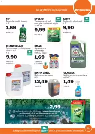 Volantino GrosMarket Pagina 53: Svelto Tabs professional pastiglie per lavastoviglie €9,99, Fairy Professional original €9,90
