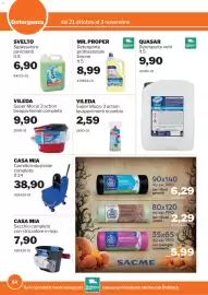Volantino GrosMarket Pagina 54: Quasar Detergente vetri €9,90, Vileda Super Mocio 3 action lavapavimenti completo €9,90