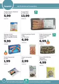 Volantino GrosMarket Pagina 6: Cozze con guscio Connemara €2,99, Code di gamberi €6,99