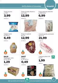 Volantino GrosMarket Pagina 7: Filetto di triglia Atlantico €12,99, Polpa di cinghiale €12,99