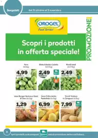 Volantino GrosMarket Pagina 8: Bieta Erbetta Cubello €2,49, Piselli Medi €2,49