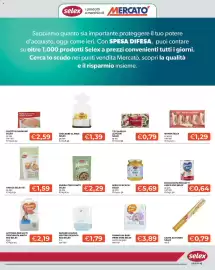 Volantino Mercatò Pagina 13: Trecce Selex €1,59, Carta forno selex €0,79
