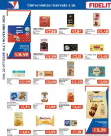 Volantino Mercatò Pagina 20: Nastrine integrali Mulino Bianco €2,29, Caffè in capsule espresso Kimbo €6,99