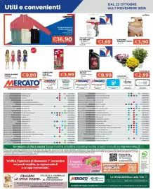Volantino Mercatò Pagina 24: Slip donna 'seamless' pompea €3,90, Felpa in microfile donna mezza zip Lotto €16,90