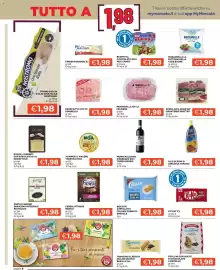 Volantino Mercatò Pagina 6: Prosciutto cotto dimarelllo €1,98, Montepulciano d'Abruzzo Doc Terre Passeri €1,98