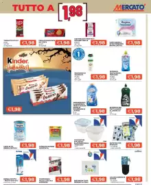 Volantino Mercatò Pagina 7: Bagnodoccia Palmolive €1,98, Spuma di Sciampagna ammorbidente concentrato €1,98