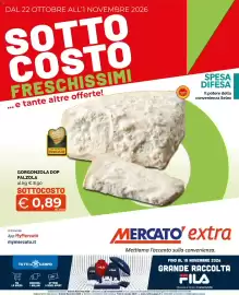 Volantino Mercatò Extra Pagina 1: Gorgonzola Dop Palzola €0,89