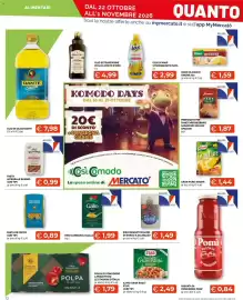 Volantino Mercatò Extra Pagina 12: Pasta De Cecco vari tipi €0,89, Pasta integrale rummo €0,99