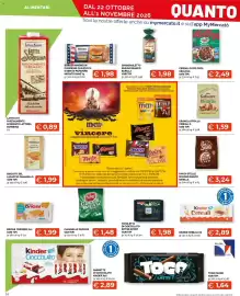 Volantino Mercatò Extra Pagina 14: Granbauletto mulino bianco barilla €1,98, Pan di Stelle Mulino Bianco Barilla €3,24