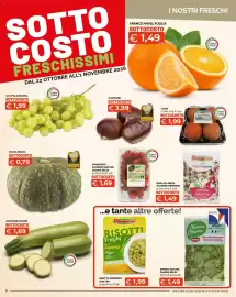 Volantino Mercatò Extra Pagina 6: Zucca delica €0,79, Insalata mista julienne dimmidisi' €1,49