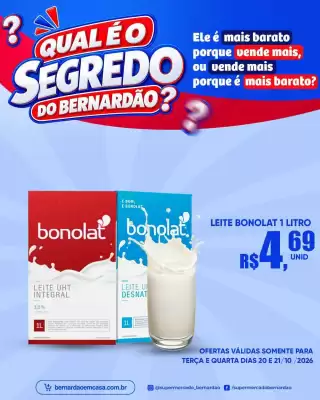 Bernardão (válido até 21-10)