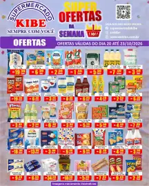 Folheto Supermercado Kibe Página 1: Molho tomate quero tradicional €1,59, Farinha de Mandioca Grossa Invicta €5,99