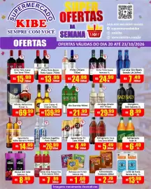 Folheto Supermercado Kibe Página 2: Vinho Dom Bosco Tinto Suave €13,99, Nectar Del Valle Sabores €8,99